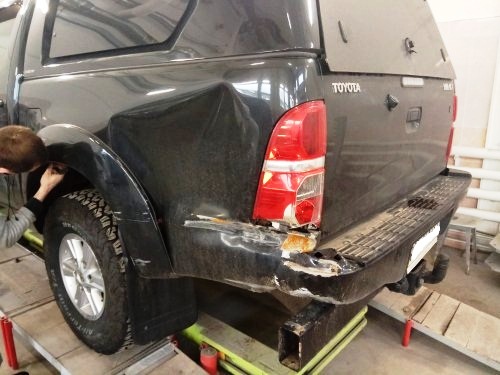 ремонт бампера